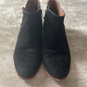 Black ankle boots